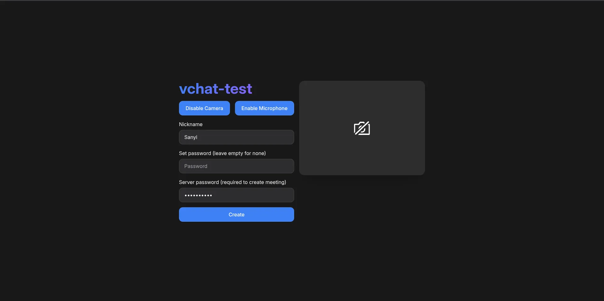 vchat preview